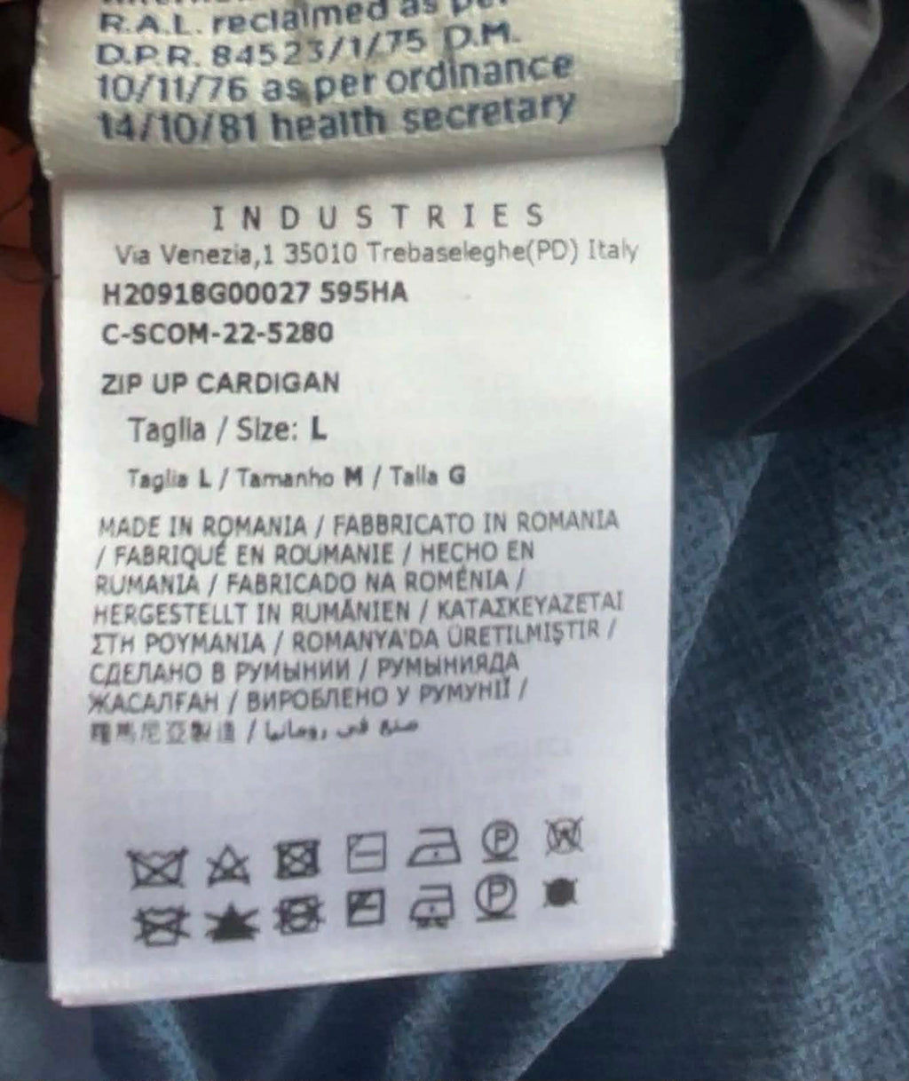 Moncler Cardigan corduroy (L)