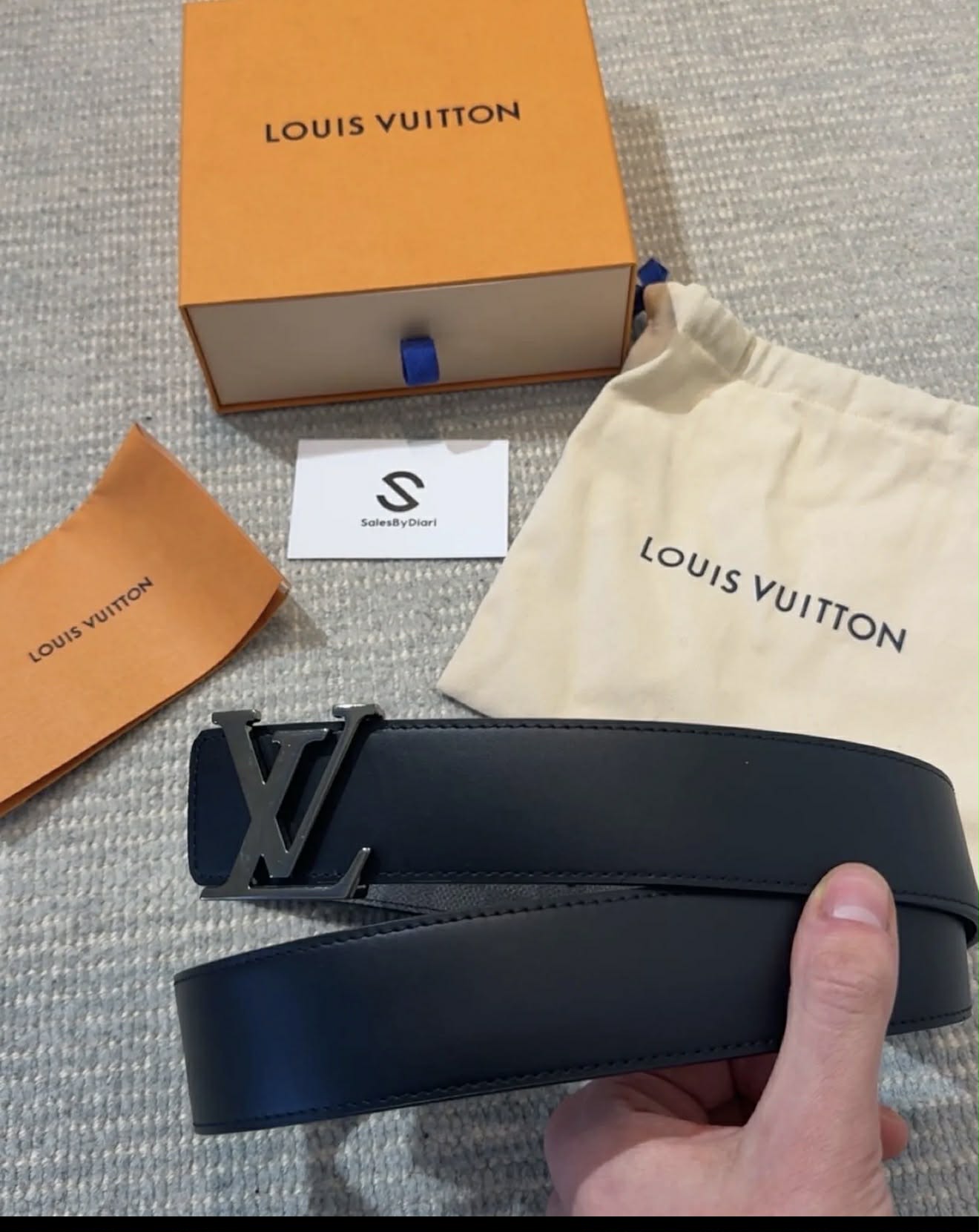 Louis Vuitton reversible belt (90)